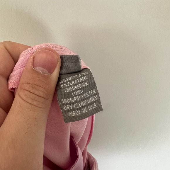 Lela Rose Stretch Twill Demi Crop Pants in Orchid Pink Size 8 - Picture 8 of 8